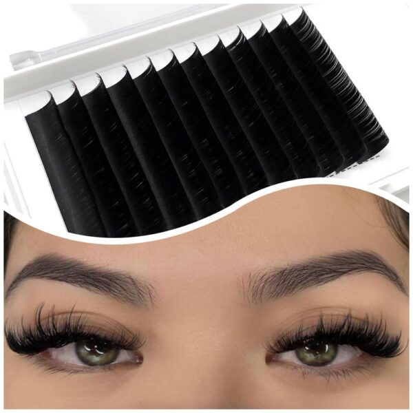 flat individual false lashes